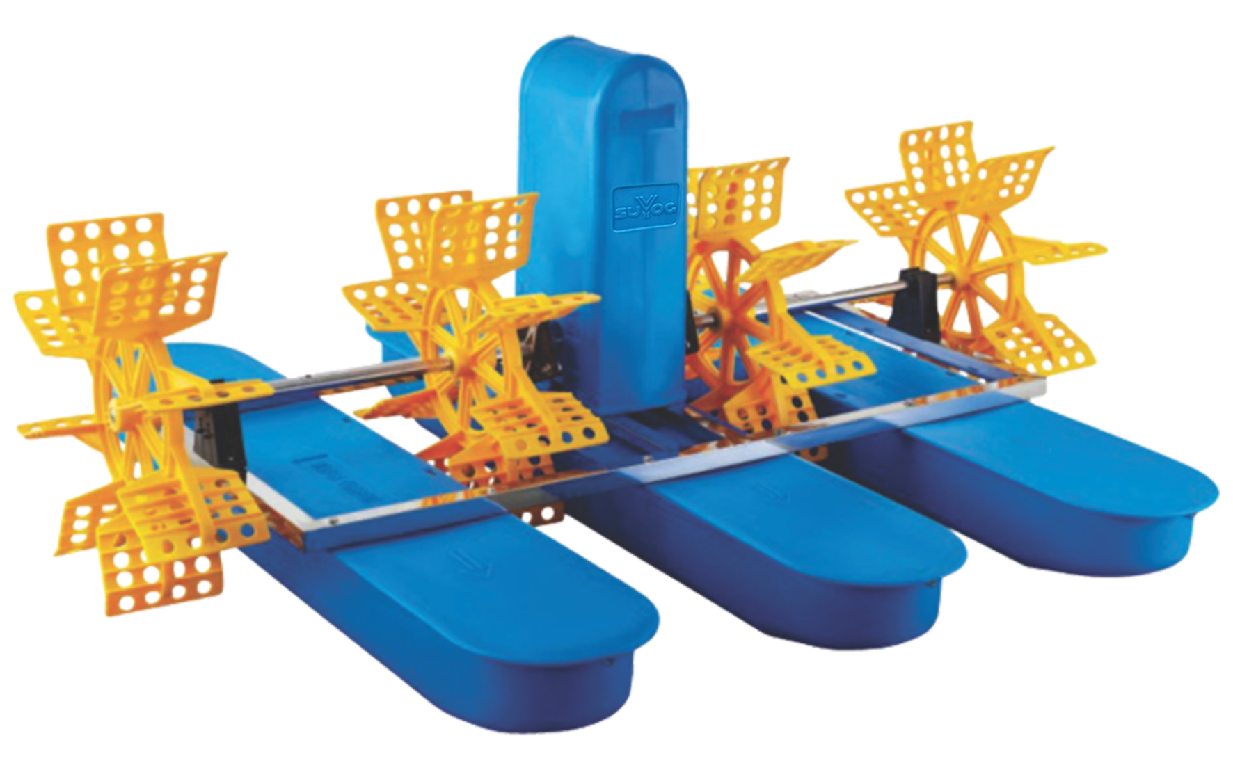 Suyog paddle wheel aerators